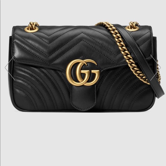 Gucci Handbags - Gucci GG Marmont small matelassé shoulder bag
